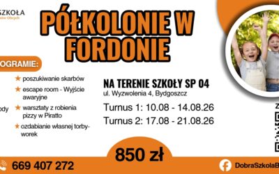 PÓŁKOLONIE W FORDONIE: Czego dzieci naprawdę potrzebują latem? Kilka słów z perspektywy organizatora półkolonii
